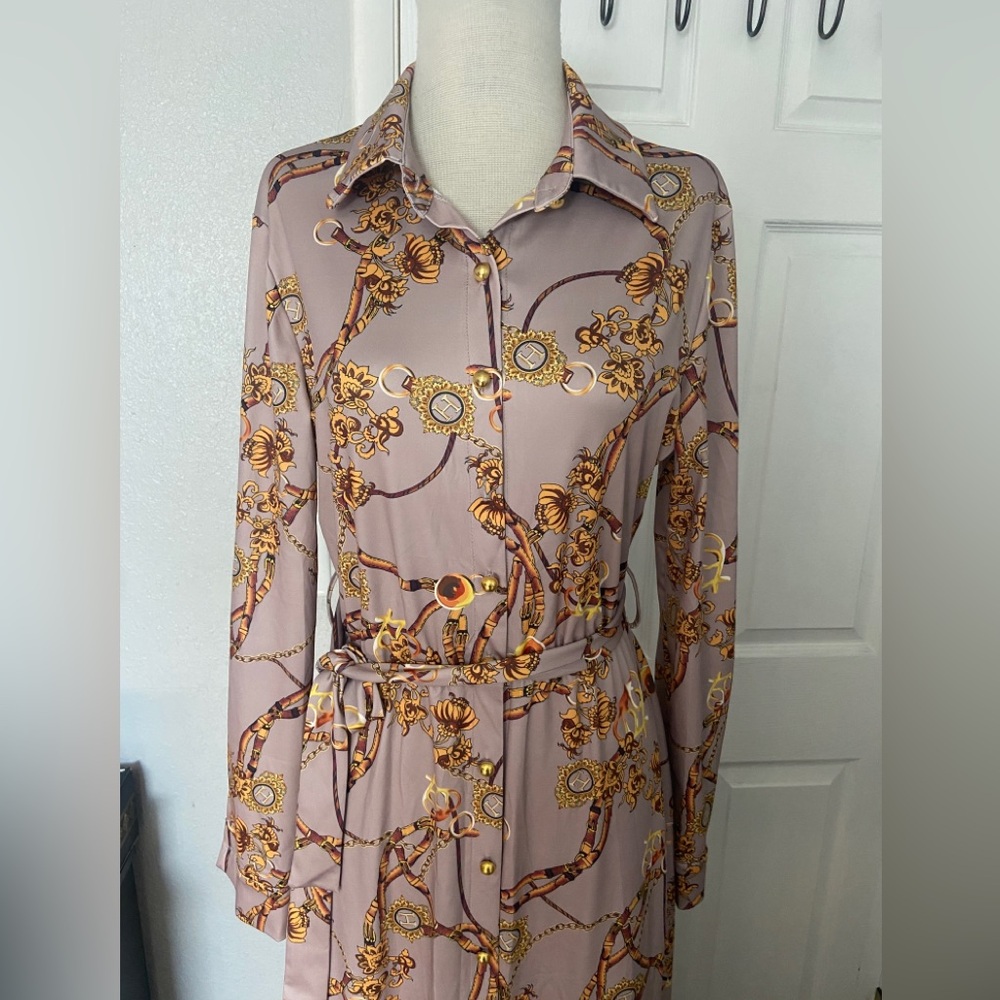 Button down dress - Picture 2 of 4